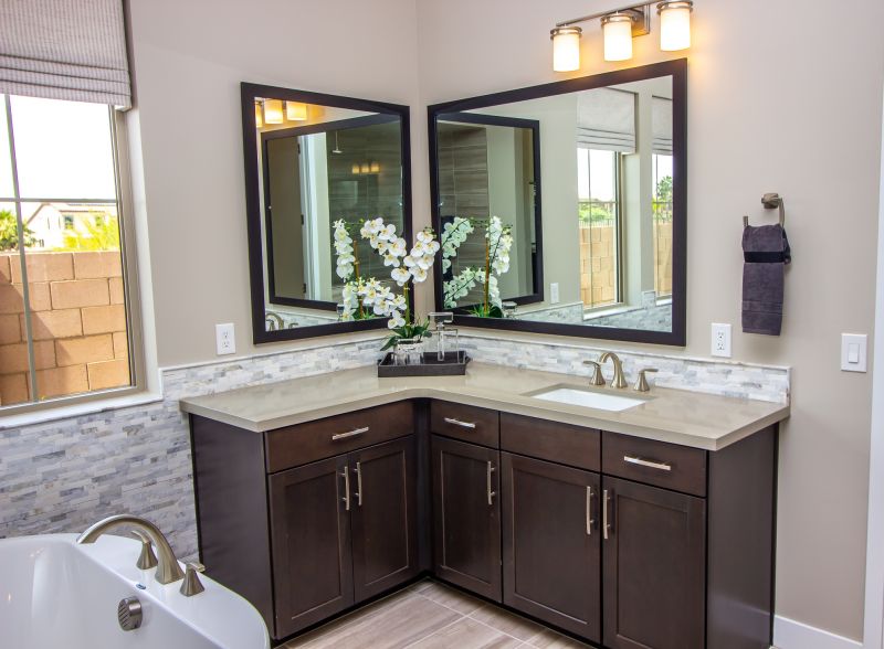 Modern Vanity and Fixtures