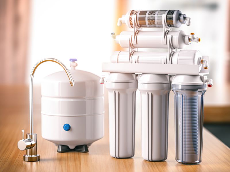 Operational Water Softener
